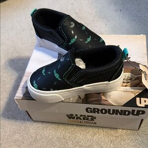 Star Wars Toddler Sneakers - Black with Green Highlights